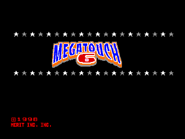 Megatouch 6 (9255-80-01 ROA, Standard version)